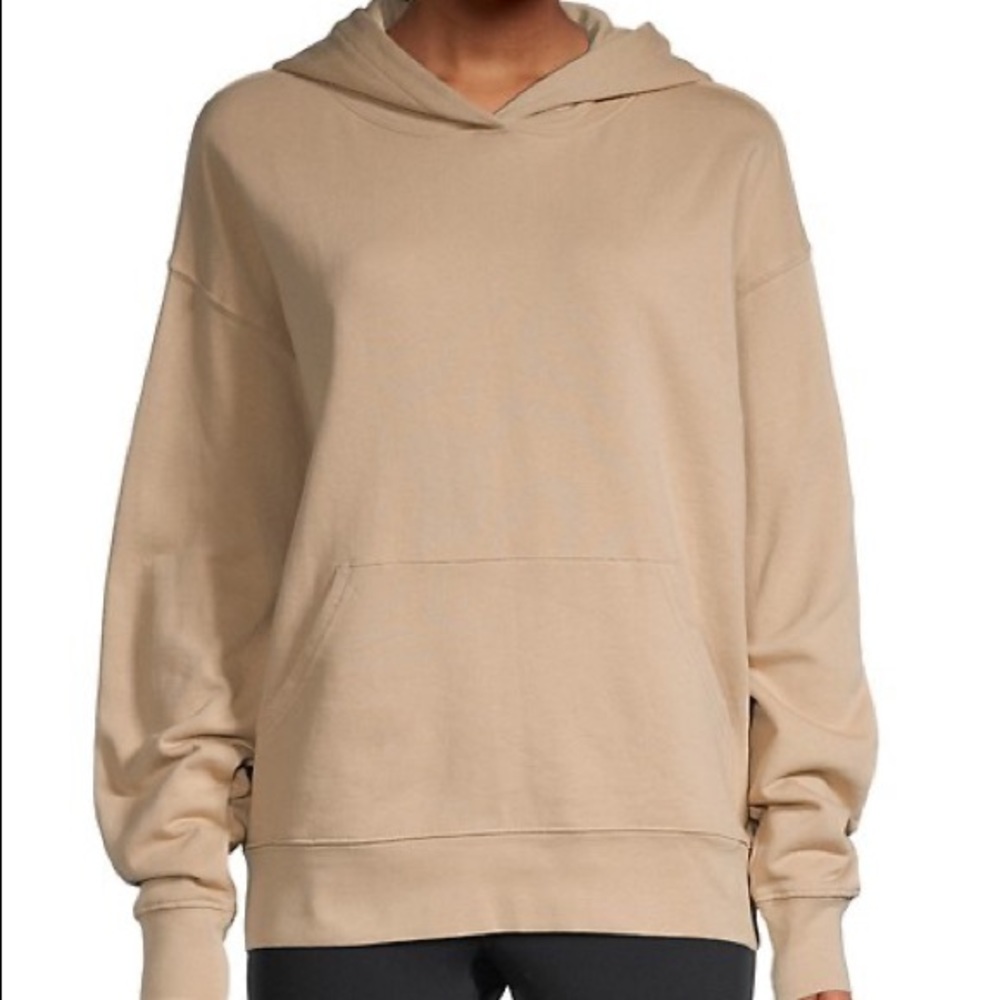 NWT WeWoreWhat Oversized Rib-Knit Hoodie